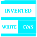 Inverted White and Cyan Icon Pack ✨Free✨