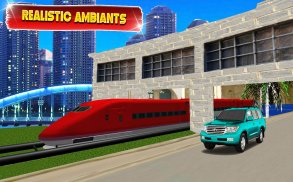 Train vs Prado Racing 3D screenshot 7