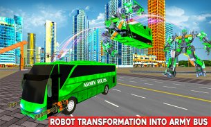 Army Bus Robot Transformation – Flying Car Robot screenshot 15