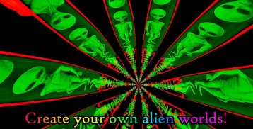 Alien Worlds Music Visualizer - UFO & UAP Chillout screenshot 6