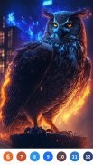 Owl Paint by Number Coloring screenshot 2