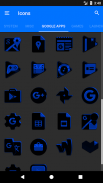 Black and Blue Icon Pack ✨Free✨ screenshot 3