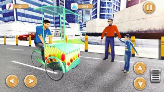 مدينة الآيس كريم رجل التوصيل المجاني محاكي لعبة 3D screenshot 6