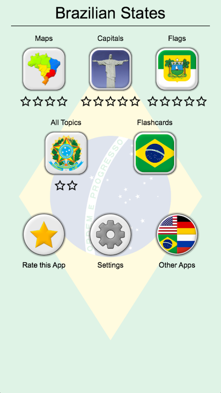Brazilian State Flags Quiz - By lhz