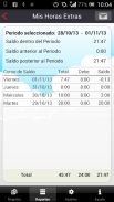 Horas Extra - Control Horario screenshot 3