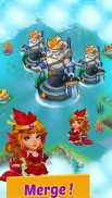 Merge Mermaids-magic puzzles screenshot 3