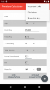 Pension Calculator - Indian Armed Forces screenshot 2