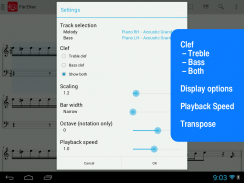 MIDI Score screenshot 2