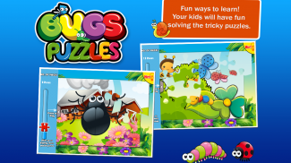 Preschool Puzzles: Bugs Jigsaw screenshot 1