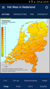 Het Weer in Nederland - Gratis verwachting, radar screenshot 6