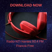 Radio NTI Nantes 93.4 FM Francia Free screenshot 1