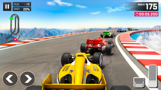 Formula meningkatkan kereta aksi permainan 3d screenshot 3