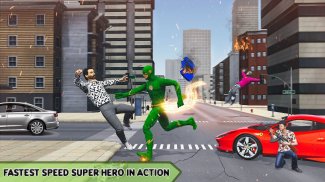 Super Speed: Flying Hero Games screenshot 1