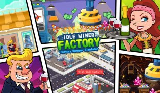 Idle Miner Factory Simulator screenshot 1