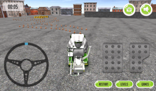 Construction Truck Parking 3D screenshot 2