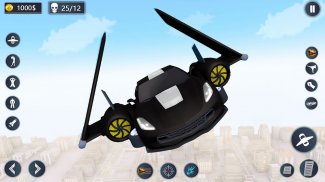 Flying Car Robot Game Car Game screenshot 5