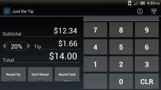 Just the Tip - Tip Calculator screenshot 0