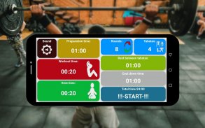 Tabata timer: Interval workout screenshot 3