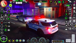 pak policía coche parking sim screenshot 2