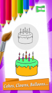 Birthday Party Coloring Book screenshot 2