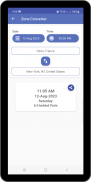 Time Zone Converter - World Time Zones Clock screenshot 12