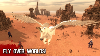 Amazing Pegasus Action 3D screenshot 0