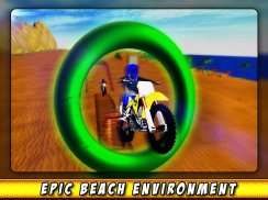 बाइक रेस समुद्र तट स्टंट उन्म screenshot 9