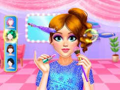 Fashion Girl Beauty Salon Spa Makeover Games screenshot 6