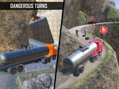 Oil Tanker Transporter Truck Driving Games screenshot 8