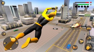 Flying Hero Crime City Battle screenshot 2