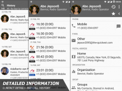 Phone and Contacts - AGContacts, Lite edition screenshot 9