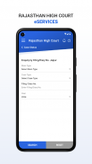 Rajasthan High Court eServices screenshot 5