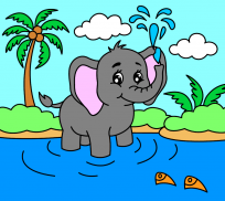 Coloring pages for children: animals screenshot 3