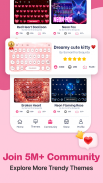 Love Keyboard - Neon Themes screenshot 1