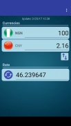 Chinese Yuan x Nigerian Naira screenshot 1