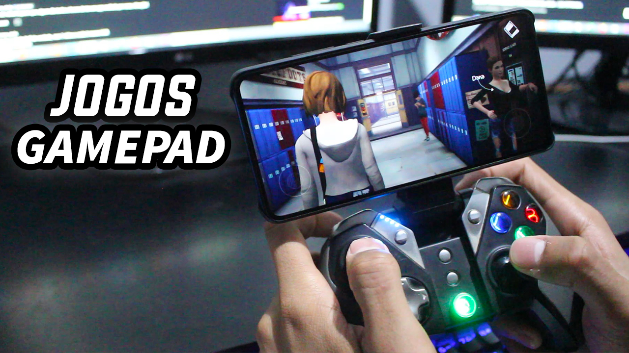 Controle Gamepad Bluethoot para Celular Android - (Todos Os Jogos