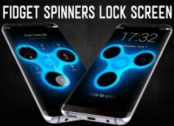 Fidget Spinners Lock Screen screenshot 1