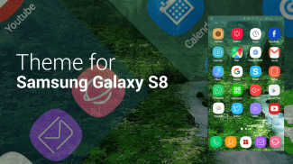 Theme for Samsung S8 Edge, Galaxy s8 launcher screenshot 5