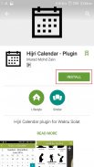 Hijri Calendar - Plugin screenshot 3