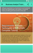 Business Analyst Training Tutorial for Beginners screenshot 1