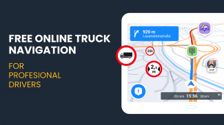 RoadLords - Navegación GPS gratis para camiones screenshot 9