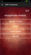 GRE Vocabulary Proctor. screenshot 4