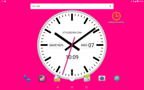 Swiss Analog Clock-7 screenshot 1