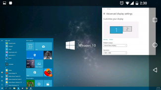 spacedesk (multi monitor display extension screen) screenshot 0