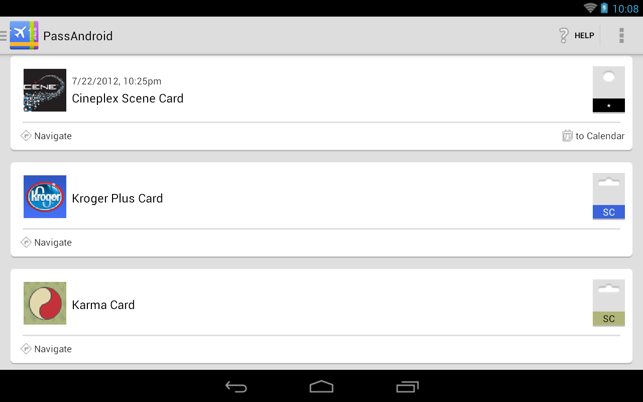 PassAndroid Passbook Просмотр - Загрузить APK для Android | Aptoide