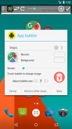 Bubble Cloud Widgets + Carpetas (móviles/tabletas) screenshot 2