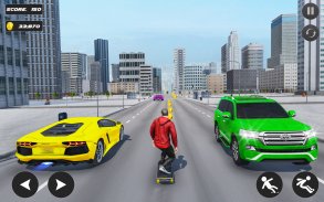 Street SkateBoard Game-Extreme 3D Flip Skater Game screenshot 1