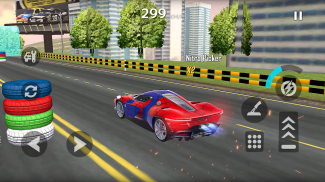 Superhero Car Mega Ramp Jump V screenshot 2