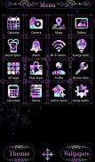 Stylish Tema Galaxy Butterfly screenshot 1