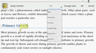 Study Comfort - ePub reader screenshot 4